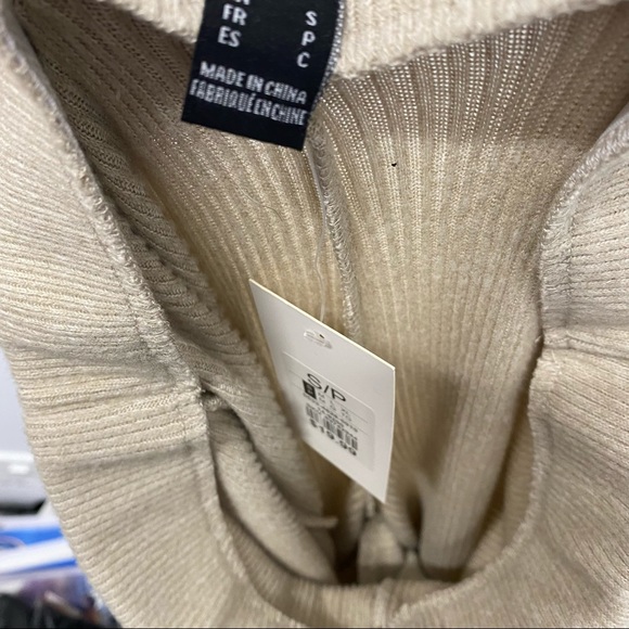 ✨NEW✨ 3-PIECE MATCHING SET, BEIGE, COZY, WIDE LEG PANT - Picture 14 of 14